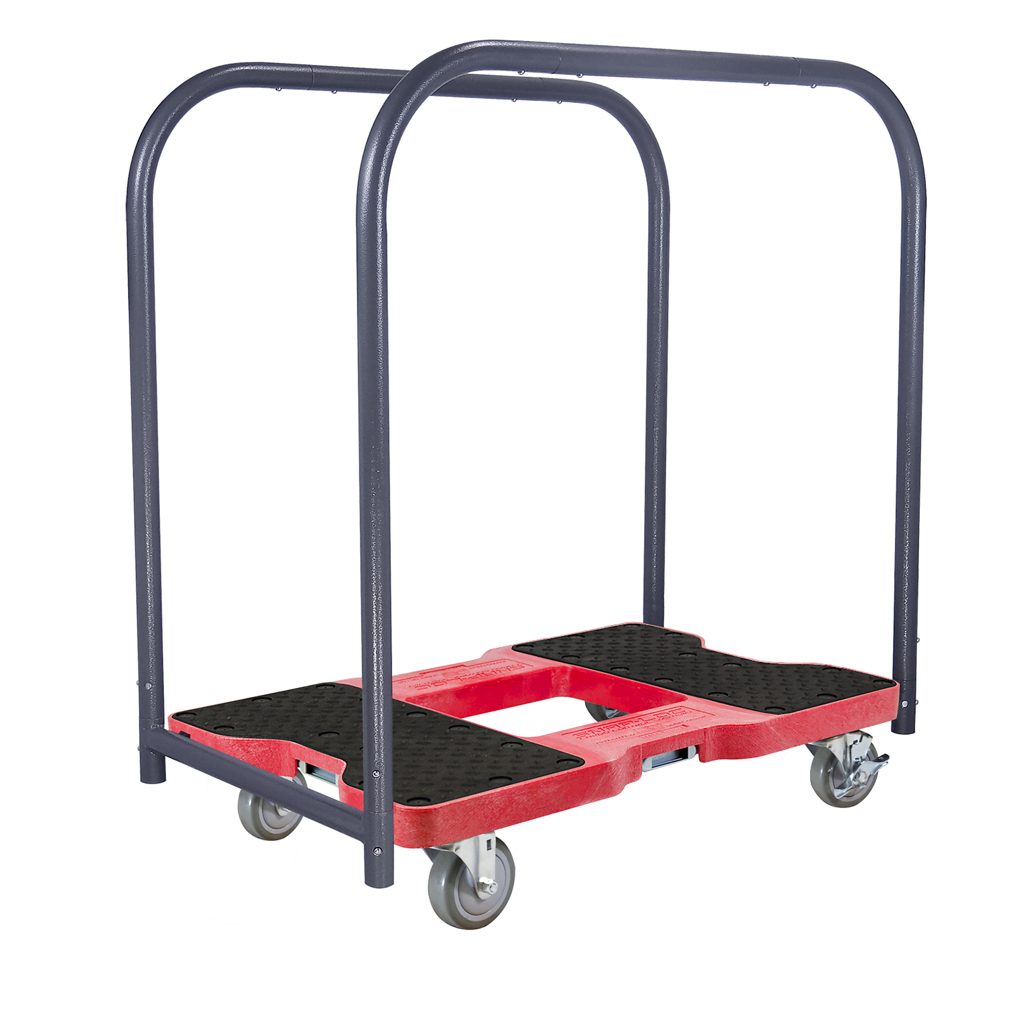 Snap-Loc Industrial Strength E-Track Panel Cart Dolly - 1500-Lb. Capacity, 38in. Height, Multiple Materials, Red, Model# SL1500PC4R